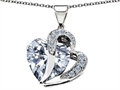 Original Star K™ Genuine Heart Shape 12mm Cubic Zirconia Pendant