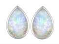 Original Star K™ 9x6mm Pear Shape Created Opal Earring Studs