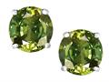 Original Star K™ Round 7mm Simulated Green Tourmaline Earring Studs