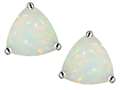 Original Star K™ Trillion 7mm Created Opal Earring Studs