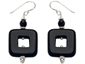 Noah Philippe™ Simulated Onyx Earring Drops