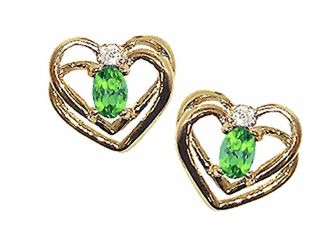 Genuine Peridot Earrings peridot earrings