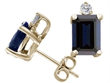 Tommaso Design™ Genuine Sapphire Earrings