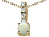 Original Star K™ Genuine Opal Pendant