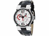 Officina Del Tempo Racing 44mm Chronograph Leather Band (OT1051/1440NWG) Made in Italy