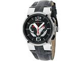 Officina Del Tempo Racing 44mm Chronograph Leather Band (OT1051/1440NWG) Made in Italy