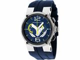 Officina Del Tempo Racing 44mm Chronograph Gel Band (OT1051/1441BYB) Made in Italy