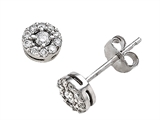 Round Diamonds Earrings
