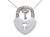 Key to your Heart Diamond Pendant