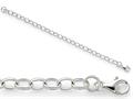 Amore LaVita™ Sterling Silver Charm Bracelet 7.5 inches