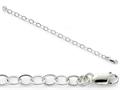 Amore LaVita™ Sterling Silver 8.5inch Fancy Link Bracelet 8.5 inches