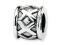 Reflections™ Sterling Silver X Bali Bead / Charm