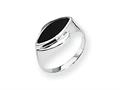 Sterling Silver Onyx Ring