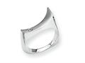 Sterling Silver and Diamond Ring