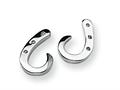 Sterling Silver and Diamond Post Earrings