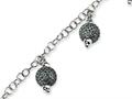 Sterling Silver Fancy Bracelet