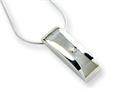 White Ice™ Sterling Silver Diamond and MOP Necklace