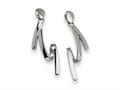 Chisel Stainless Steel Earrings
