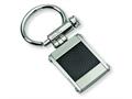 Chisel Stainless Steel Black Carbon Fiber Key Chain