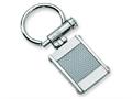 Chisel Stainless Steel Grey Carbon Fiber Key Chain