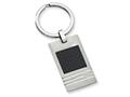 Chisel Stainless Steel Black Carbon Fiber Key Chain