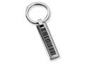Chisel Stainless Steel Black Accent Key Chain
