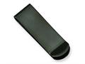 Chisel Stainless Steel Black-plated Money Clip