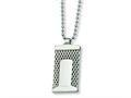 Chisel Stainless Steel Mesh Necklace - 24 inches