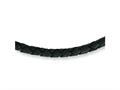 Chisel 3.0mm Genuine Leather Weave Necklace - 18 inches