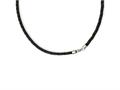 Chisel 4.0mm Genuine Leather Weave Necklace - 20 inches