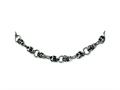 Chisel Stainless Steel Skull Necklace - 24 inches