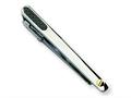 Chisel Stainless Steel Carbon Fiber 18k Accent Tie Clip