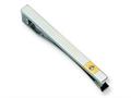Chisel Stainless Steel 24k Gold-plating Diamond Accent Tie Clip
