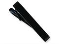 Chisel Stainless Steel Black-plated Tie Clip