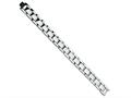 Chisel Titanium Polished Bracelet - 8.5 inches