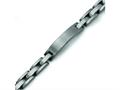 Chisel Titanium Brushed ID Bracelet - 8.75 inches