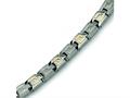 Chisel Titanium 14k Inlay Bracelet - 8.5 inches