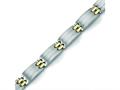 Chisel Titanium 24k Gold Plating Bracelet - 8.5 inches