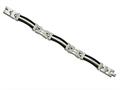 Chisel Titanium Black Plating Bracelet - 8.5 inches