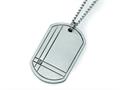 Chisel Titanium Diamond Accent Necklace - 22 inches