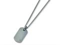 Chisel Titanium Diamond Accent Necklace - 22 inches