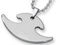 Chisel Tungsten Polished Necklace - 22 inches