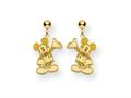 Disney Waving Mickey Dangle Post Earrings