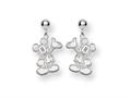 Disney Waving Mickey Dangle Post Earrings
