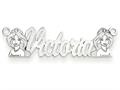 Personalized Disney Jasmine Nameplate (up to 9 Letters) - Chain Included