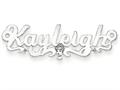 Personalized Disney Cinderella Nameplate (up to 9 Letters) - Chain Included