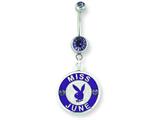Playboy Miss June Belly Ring
