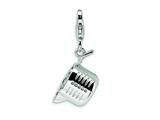 Amore LaVita™ Sterling Silver Measuring Cup w/Lobster Clasp Charm for Charm Bracelet