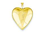 1/20 Gold Filled 20mm Entwined Hearts Heart Locket - Chain Included