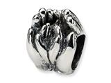 Reflections™ Sterling Silver Big and Little Hands Bead / Charm